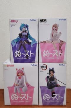 【ぬーどるストッパーフィギュア】美少女系プライズフィギュア ４点セット