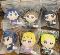 ナムコ限定 ジョジョの奇妙な冒険 チビちびぐるみ 全6種 コンプリート