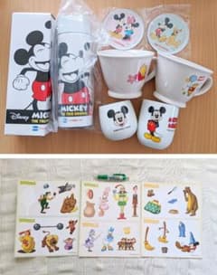 디즈니 상품 정리 판매 미키 물통탕 마시고 코스터 푸씨 머그컵 외