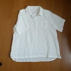 新品♯samansa mos2 フレンチリネン100%シャツのサムネイル