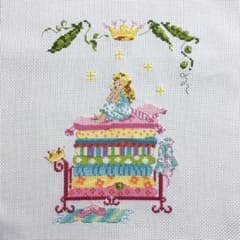 クロスステッチ ハンドメイド 完成品 刺繍 ヴェロニク - メルカリ