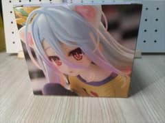 [타이클레 한정] 노 게임 · 노 라이프 Desktop Cute 화이트 고양이 귀 T 셔츠