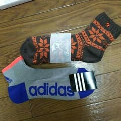 ☆ 靴下25-27adidas レナウン  セットのサムネイル