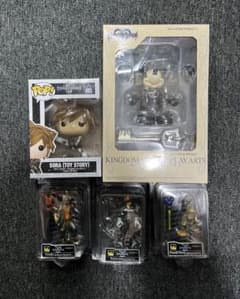 新品・未開封】キングダムハーツ フィギュア 5点 - メルカリ