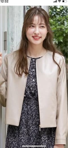 シックフェイクレザージャケットのサムネイル