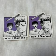 ダイヤのA act2 原画展 ランダム挿絵ステッカー 沢村栄純 倉持洋一