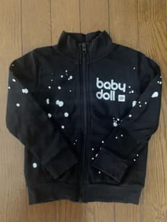 BABYDOLL ベビードール パーカー ペイント柄のサムネイル