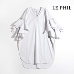 517h*25SS 美品 LE PHIL ルフィル ラッフルスリーブ ブラウス 517h*25SS 美品 LE PHIL ルフィル ラッフルスリーブ ブラウス - メルカリ