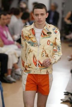 03ss JUNYA WATANABE MAN×ルイスレザー シングルアロハ綿M - メルカリ