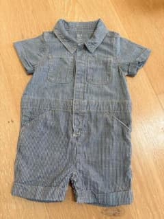 BabyGAP ロンパース 80cm（12-18m） ストライプ 半袖 夏服のサムネイル