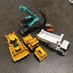トミカ 特殊車両 建設機械 5台セットのサムネイル
