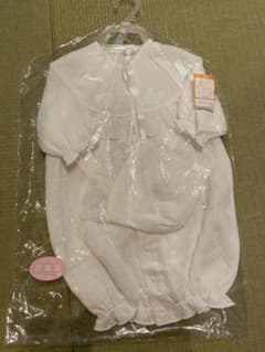 未使用　新品　セレモニードレス　冬用素材　国産　ベビードレスのサムネイル