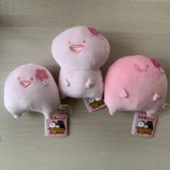 お文具といっしょ さくらいろぬいぐるみ 3種 - メルカリ