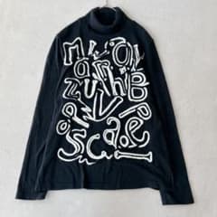 新品タグ付き✨ エイココンドウ　グラフィック　タートル　長袖　カットソー　黒　L 新品タグ付き✨ エイココンドウ グラフィック タートル 長袖