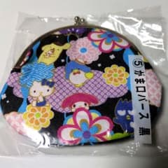 サンリオくじ がま口パース 黒のサムネイル