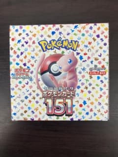 ポケモンカード151 シュリンク無し1BOXのサムネイル