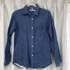 【GW最終特価】 ガイジンメイド　インディゴ染シャツ（日本製）のサムネイル