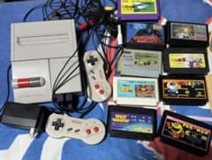 スーパーファミコン 本体 ゲームソフト付きのサムネイル