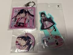 超かぐや姫! 駒沢乃依 アクリルキーホルダー アクスタ 缶バッジ セット
