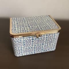 【SALE】✻*ꕤ*˸*カルトナージュ＿がま口ボックス ✻*˸ꕤ*のサムネイル