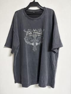 ヴィンテージ加工 クロス ウィング プリント Tシャツのサムネイル