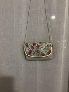 花柄メッシュショルダーバッグのサムネイル