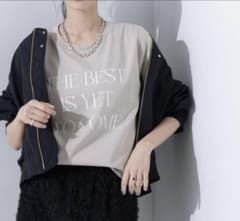 NANO universe ロゴプリントTシャツ 半袖のサムネイル