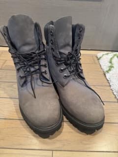 Timberland 6インチ プレミアム ウォータープルーフ ブーツ グレーのサムネイル