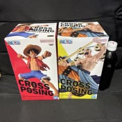 プライズ品•未開封]ワンピース CROSS POSING フィギュア2種セット