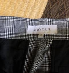 SOYOUS チェックパンツ Sのサムネイル