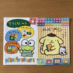 ⭐︎希少⭐︎当時物⭐︎ポムポムプリンシールつきノート　けろけろけろっぴてづくりノートのサムネイル