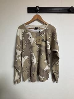 Stussy カモフラージュ 長袖カットソー Lサイズのサムネイル