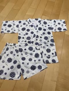 甚平　子供　120 キッズ　男の子　上下セットのサムネイル