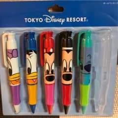 ディズニーリゾート ボールペン5本(1本不足)セットのサムネイル