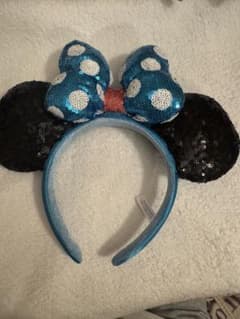 Disney ミニーマウス スパンコール カチューシャのサムネイル