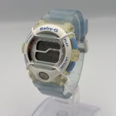 電池交換済み CACIO カシオ Baby-G BGT-100 スケルトンブルーのサムネイル