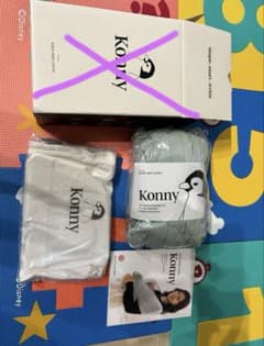 【値下しました】konny　抱っこ紐・XS 箱無のサムネイル