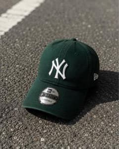 New Era 9TWENTY ニューヨークヤンキース キャップ グリーンのサムネイル