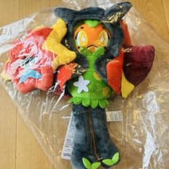 【新品未開封】ポケモンセンター　オーガポン　かまどのめん　ぬいぐるみ　タグ付きのサムネイル