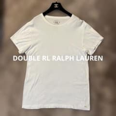 DOUBLE RL RALPH LAUREN クルーネックコットン刺繍Tシャツのサムネイル