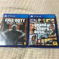 7600円！ps4 ソフト bo3 と GTA5 セットのサムネイル