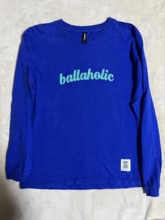 ballaholic ロングスリーブTシャツ ブルー 青 M - メルカリ