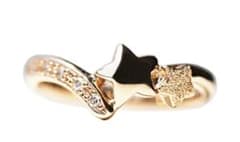 ダイヤモンド♡ 0.03ct スターダストリング K10♡定価約5万 - メルカリ