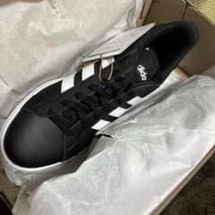 【新品】adidas GRANDCOURT BASE 2.0 U ブラックUS8のサムネイル