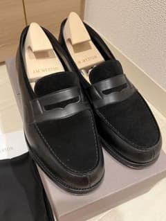 J.M.WESTON 180シグネチャーローファー　スムースレザー×スウェードのサムネイル