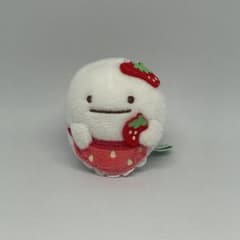 おばけ（喫茶すみっコ・いちごフェア）てのりぬいぐるみ すみっコ