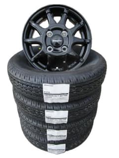 新品セット☆S15(ブラック)+ブリヂストン145/80R12☆エブリィ 新品セット☆S15(ブラック)+ブリヂストン145/80R12☆エブリィ - メルカリ