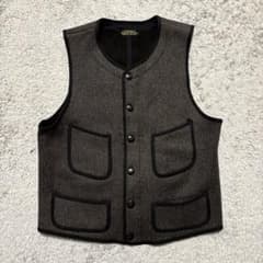 ブラウンズビーチベスト size:36 ロストヒルズ　ごま塩 30s BROWN'S BEACH ベスト 36 ロストヒルズ ごま塩 524 - メルカリ