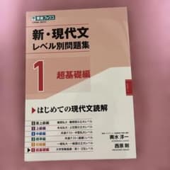 新・現代文レベル別問題集 1 超基礎編 大学受験のサムネイル