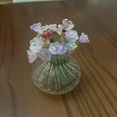 ハンドメイド ガラス製ブーケ 多色のサムネイル